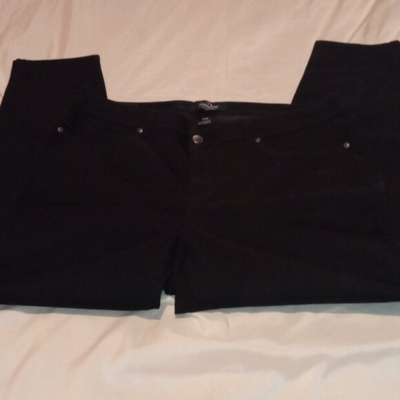 Jordache BLACK Jeans SIZE 20W - Picture 2 of 7